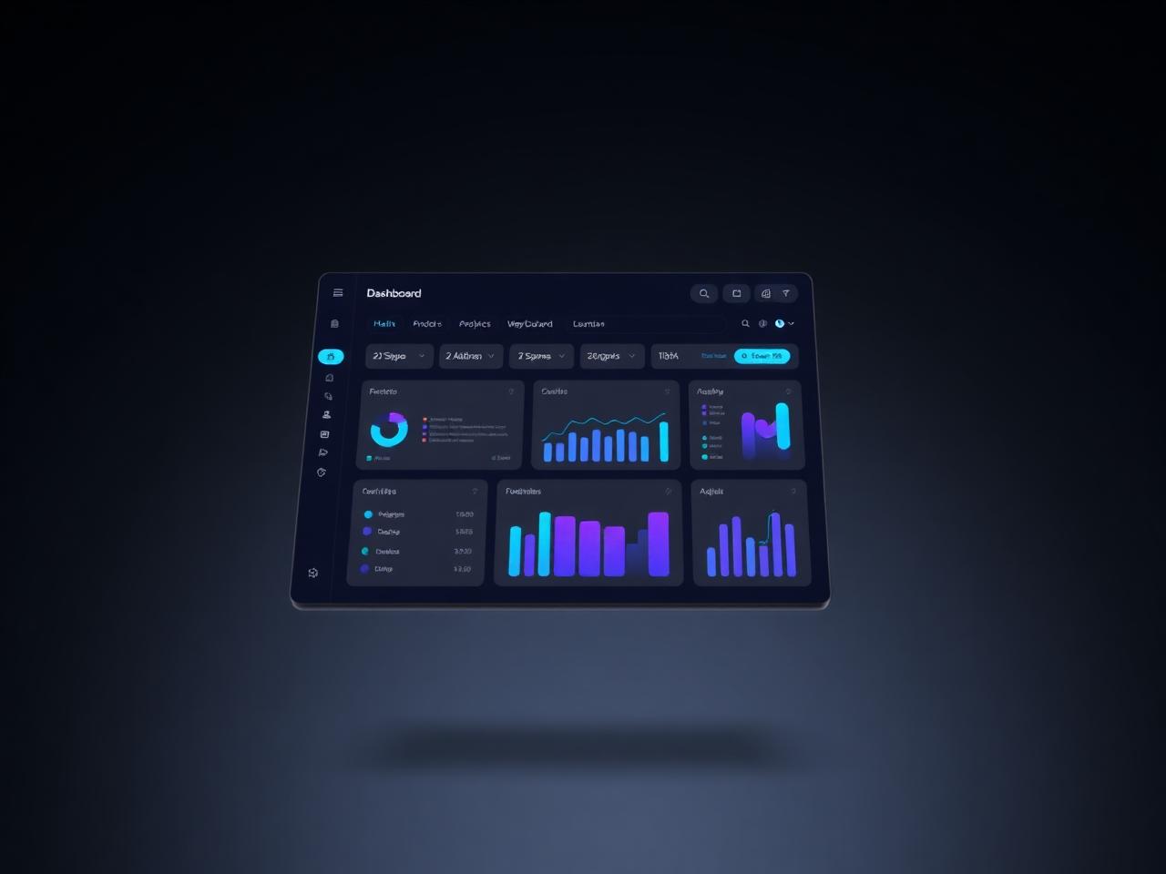 Dashboard mockup